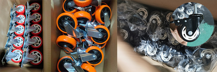 orange caster wheels wholesale suppliers