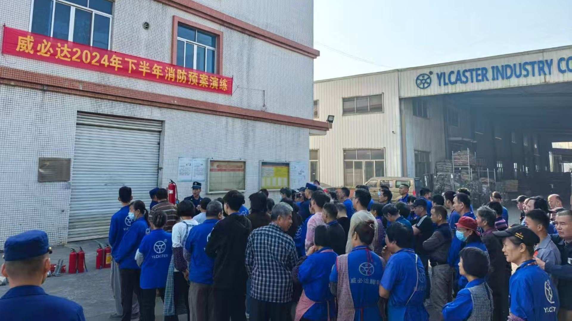 Semi-Annual Fire Drills At The Factory Of Ylcaster