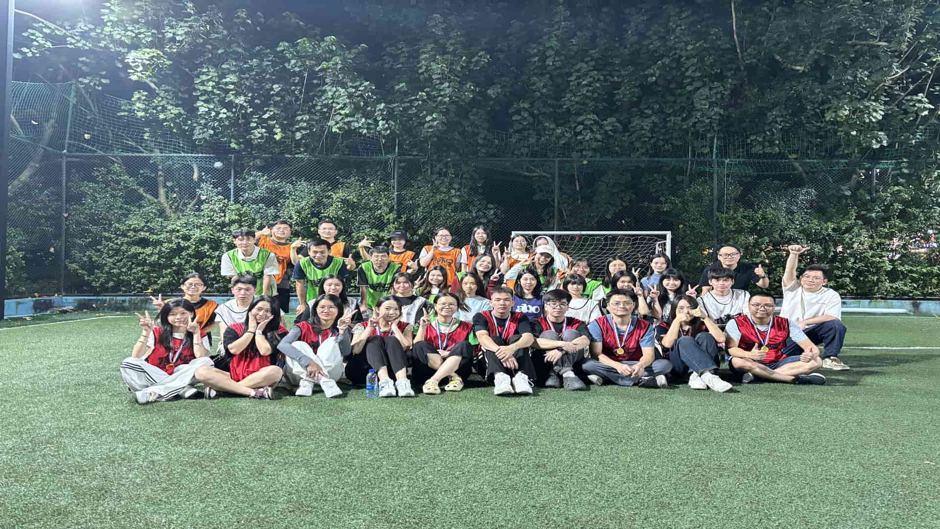 Frisbee-Themed Event, Bringing Colleagues Together